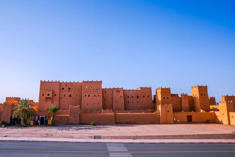 The ruined Glaoui kasbah at Telouet