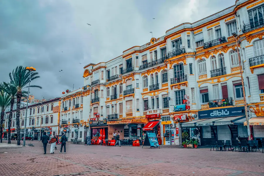 Streets of the Tangier medina