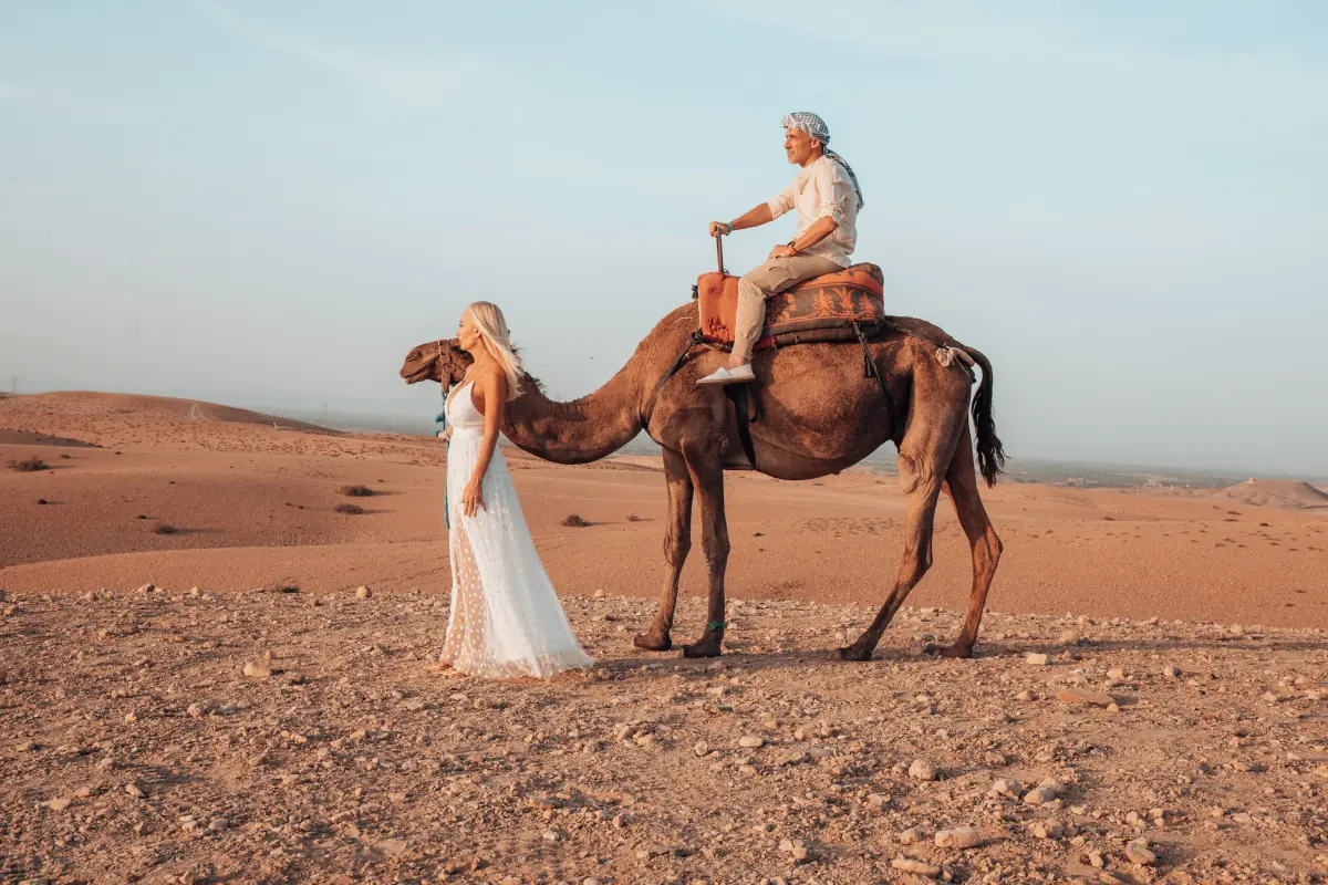 Photograph taken on the 3 Days Morocco Desert tour from Fes
