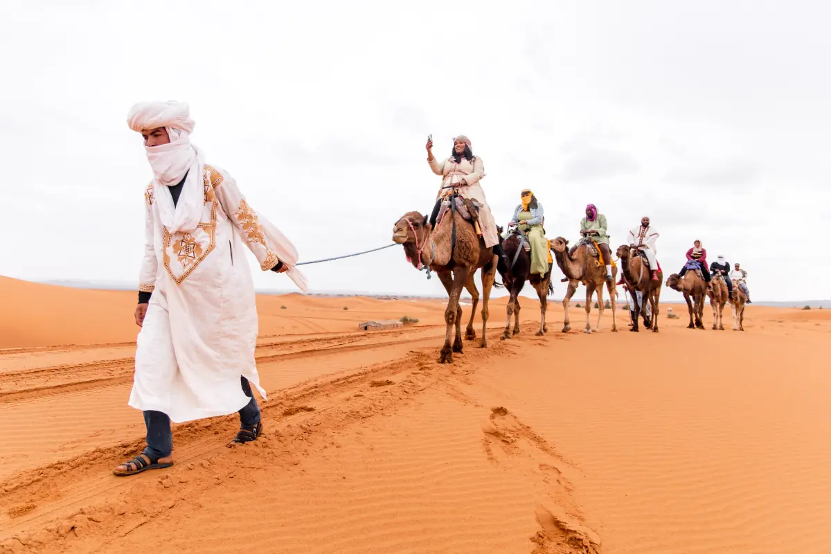 Photograph taken on the 3 Days Morocco tour from Fes to Marrakech