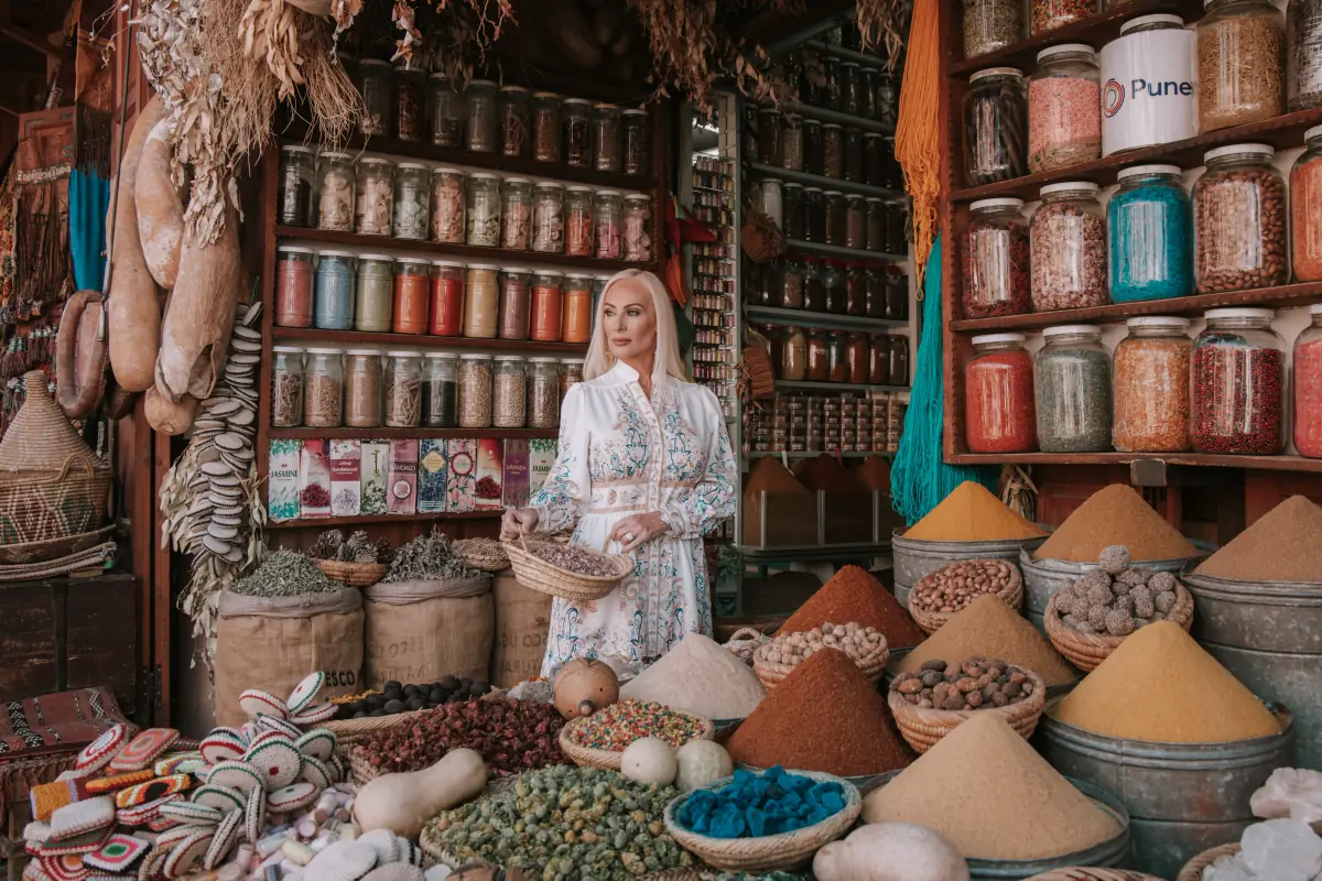 Photograph taken on the 7 Days Morocco tour from Casablanca