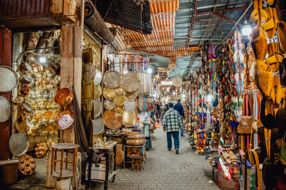 Photograph taken on the 7 Days Morocco tour from Fes to Marrakech