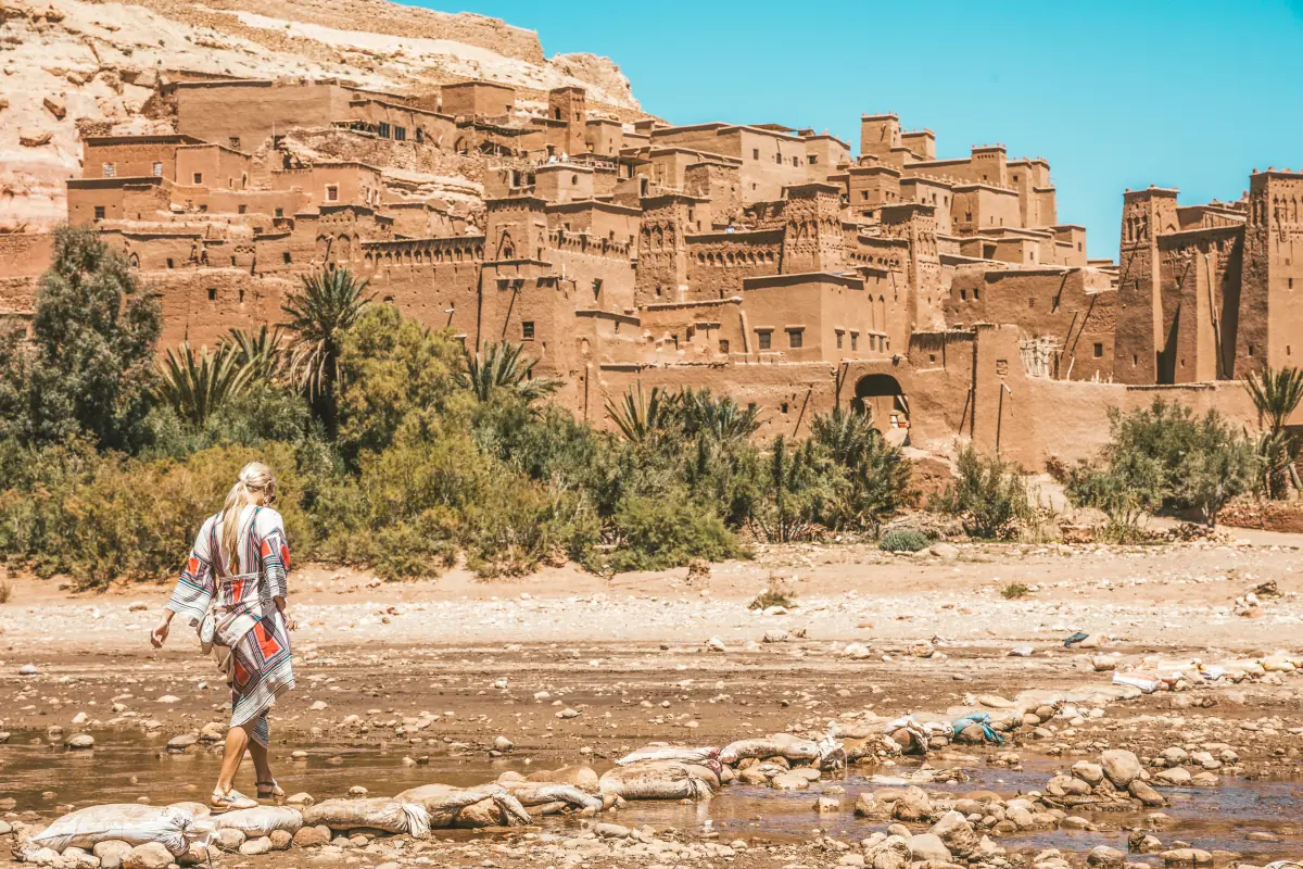 Photograph taken on the 8 Days Morocco tour from Marrakech