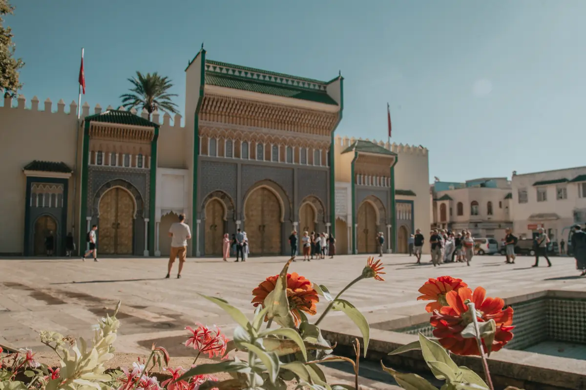 Photograph taken on the 9 Days Morocco tour from Fes to Marrakech